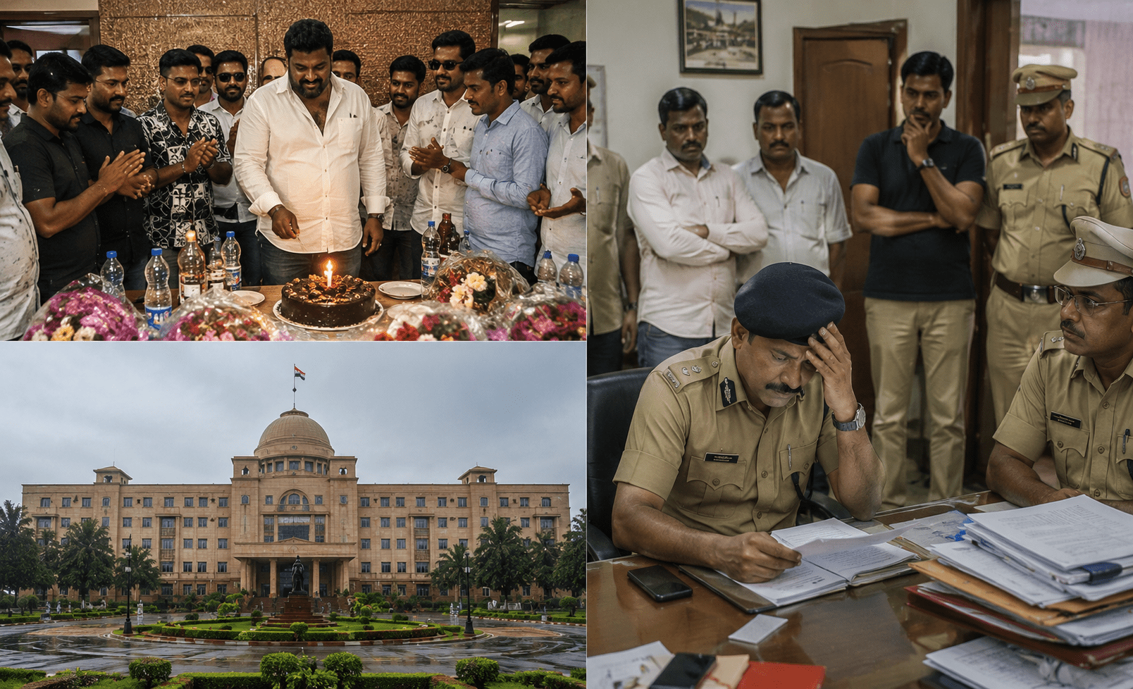 Outlaw's 'Birthday Bash' in ZP Official's Cabin Leaves Administration Red-Faced.