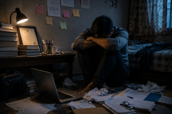 38-Year-Old Teacher Ends Life Due to Job Insecurity and Marriage Stress