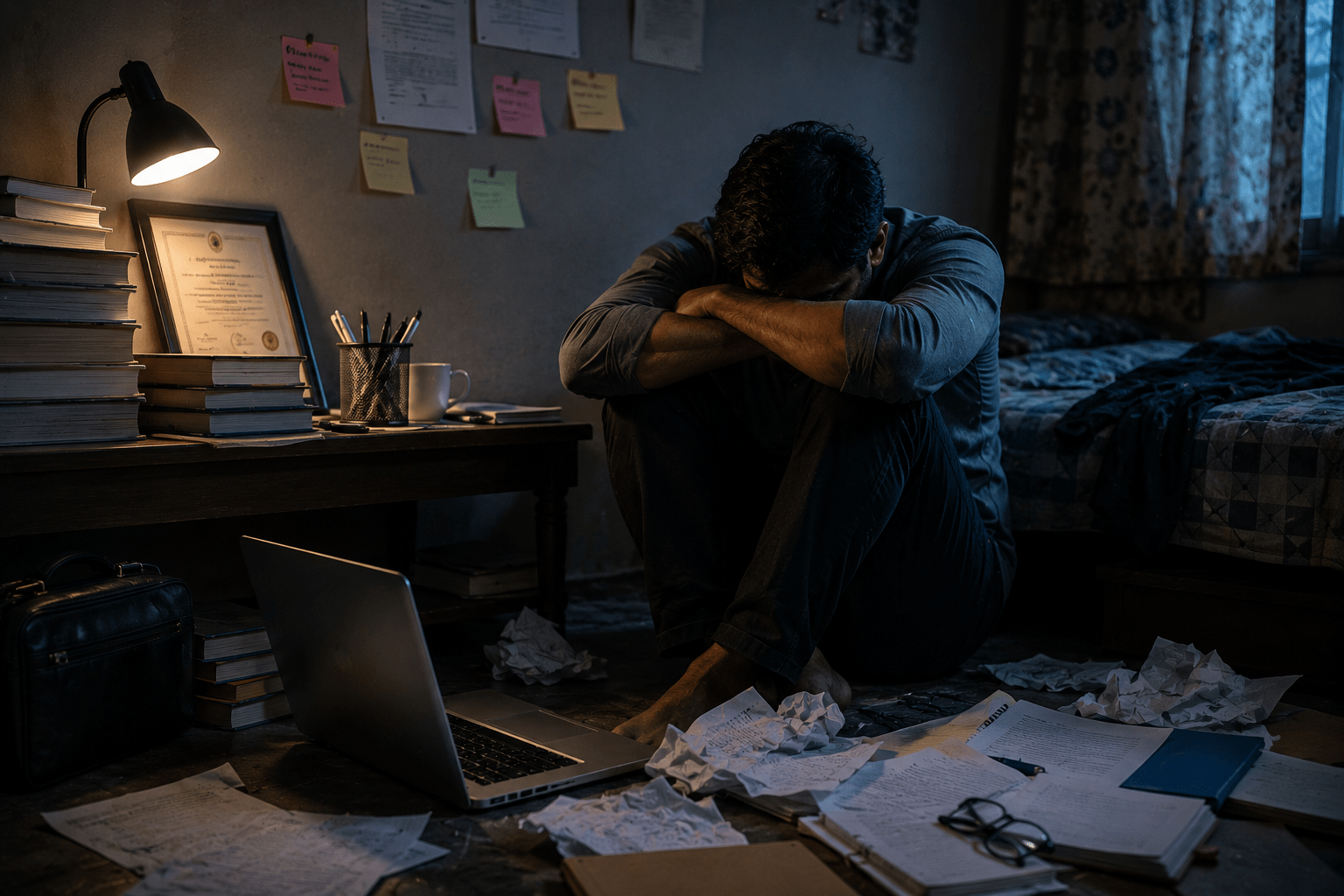 38-Year-Old Teacher Ends Life Due to Job Insecurity and Marriage Stress