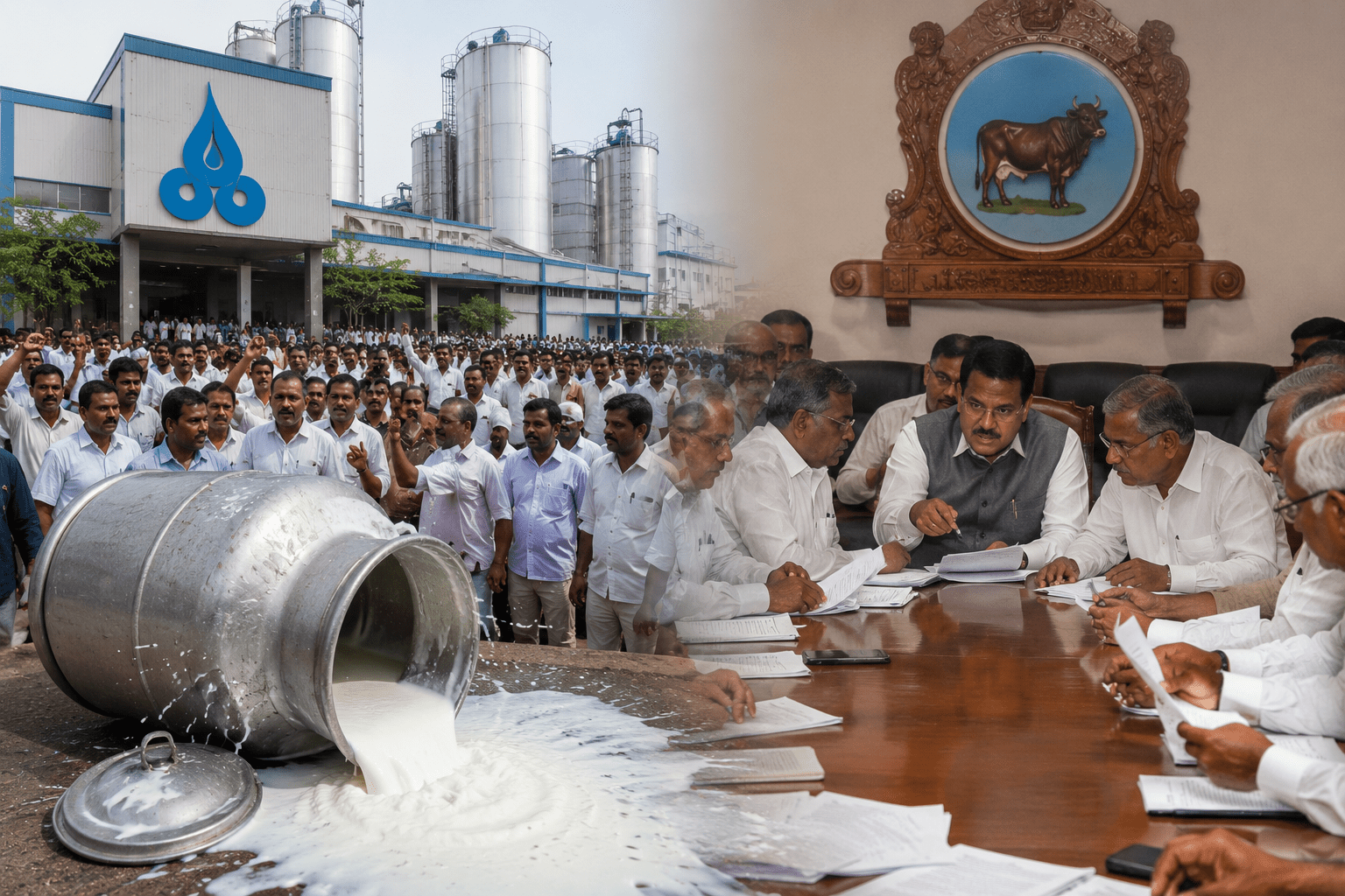 Gokul Milk Union Turmoil