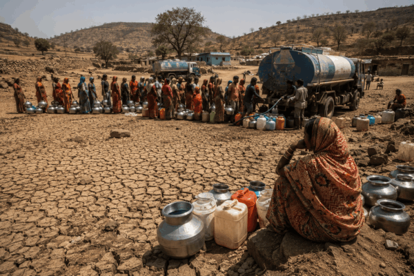 208 Villages and 776 Settlements Struggle for Water as Tanker Reliance Surges!
