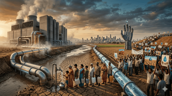 The Hidden Cost of AI: Data centers could consume water equivalent to the needs of 1.3 billion people by 2030!
