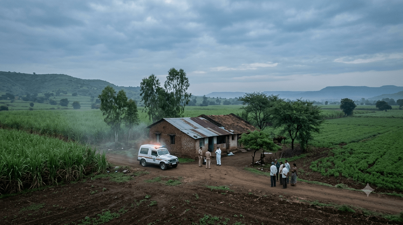 Sangli Love Marriage Horrific End: 22-Year-Old Wife Sits on Husband’s Chest, Smothers Him to Death With Lover While He Slept!