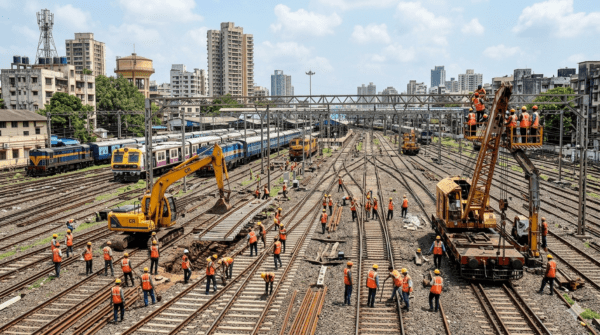 Mumbai Train Alert: Central Railway Announces Massive 56-Hour Special Megablock From June 24 to 26; Suburban Locals and Mail-Express Services to Be Severely Hit!