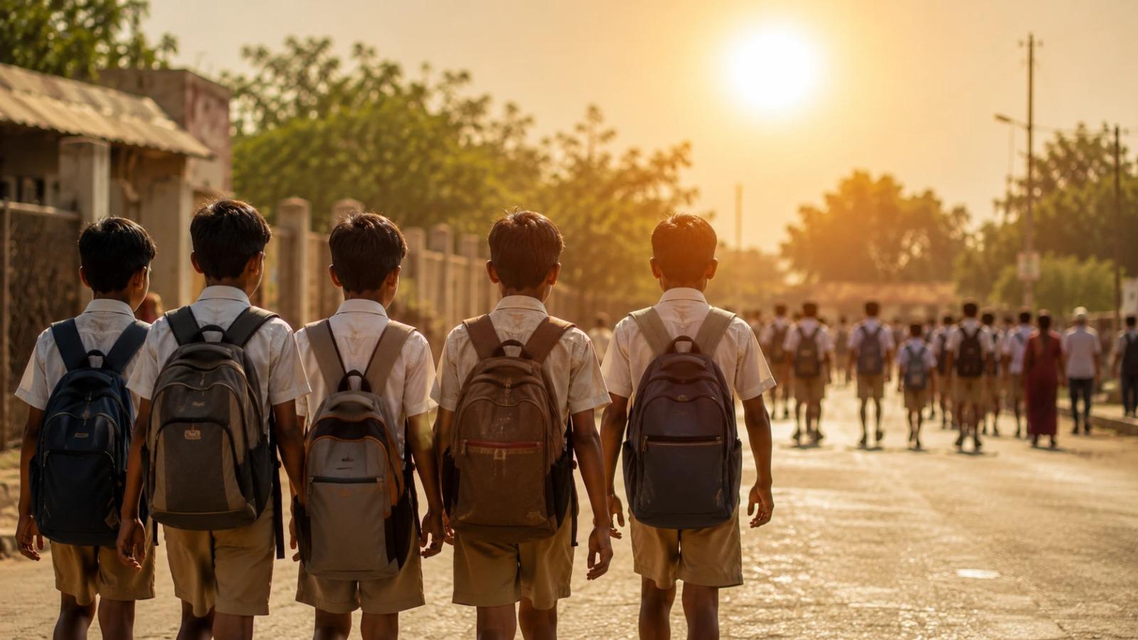 Solapur: Rising Temperatures Prompt Urgent Demand for Morning-Only School