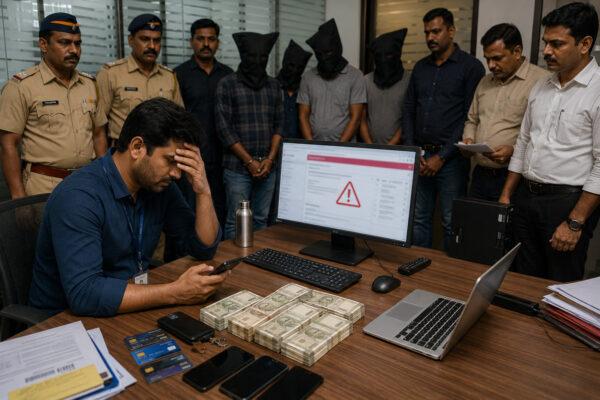 Boss-Impersonation Scam: Multiplex Employee Duped of Rs 10.41 Crore; Five Arrested, Rs 5.75 Crore Recovered.