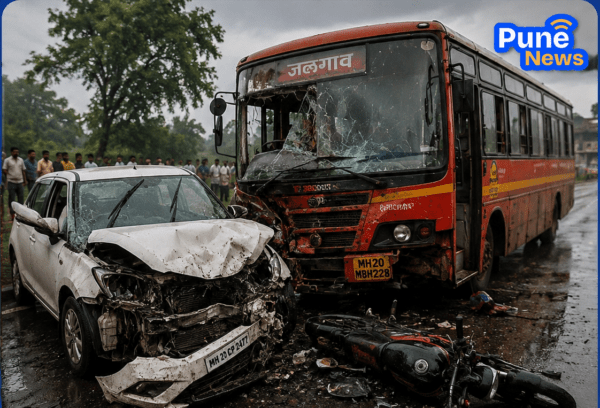 Six Killed as Car Collides with ST Bus and Bike; Family Headed for Engagement Ceremony
