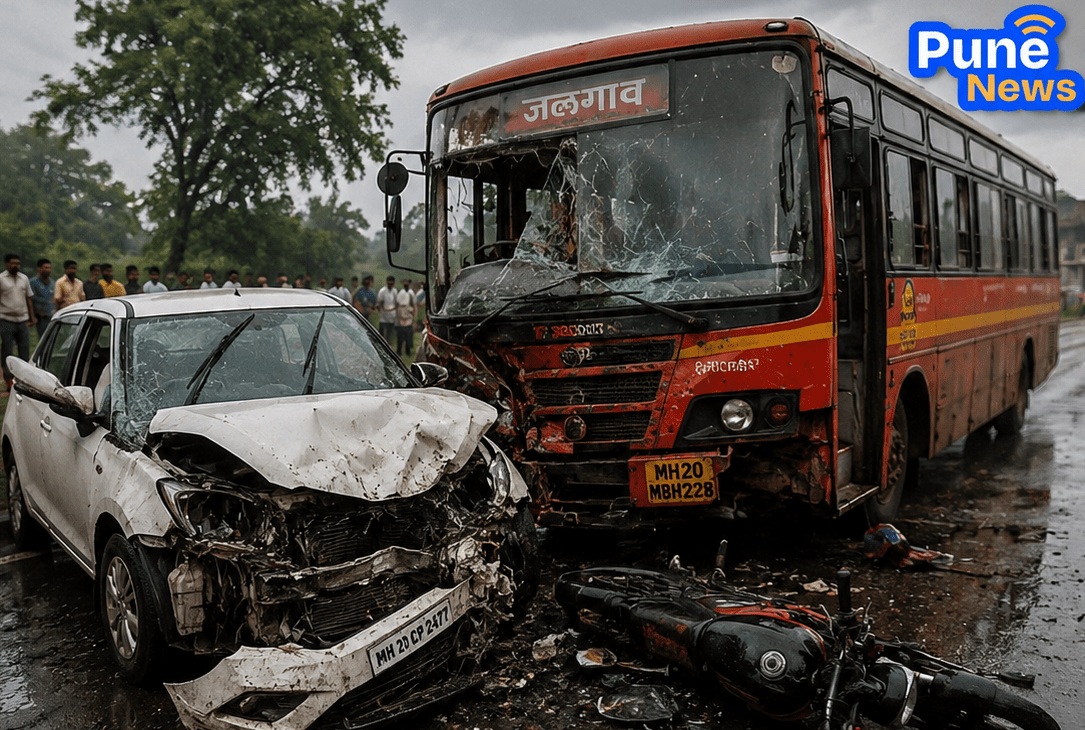 Six Killed as Car Collides with ST Bus and Bike; Family Headed for Engagement Ceremony