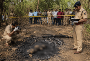 Young Woman's Partially Burnt Body Found with Severe Injuries