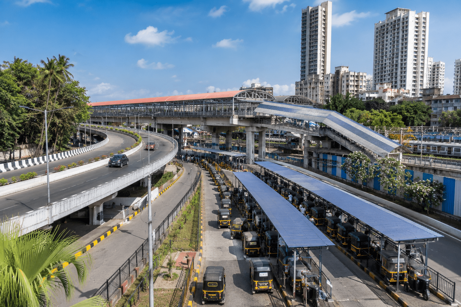 Bandra East Station to Get Dedicated Rickshaw Stands and Elevated Corridors
