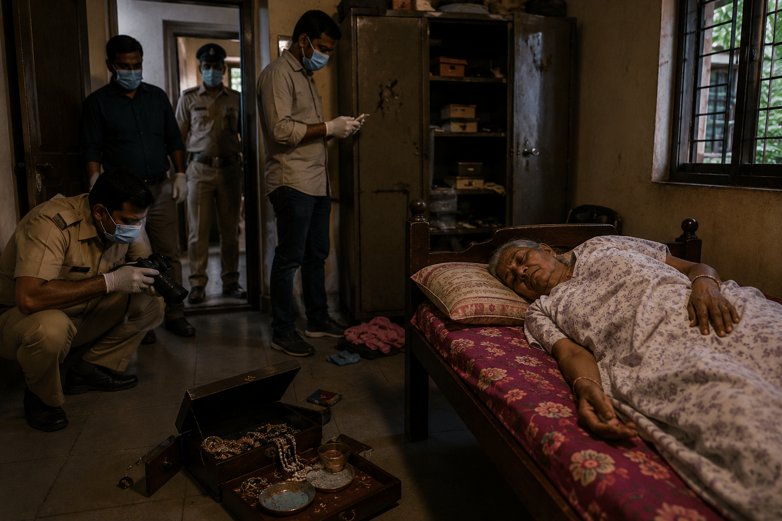 Raigad Elderly Woman Killed for Jewellery