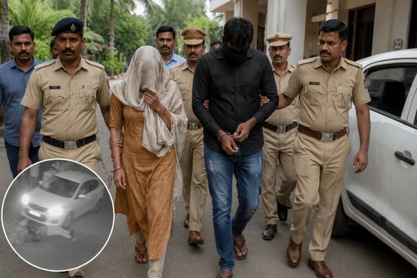 Government Employee Crushed to Death by Wife and Brother-in-Law; CCTV Footage Exposes the Plot!