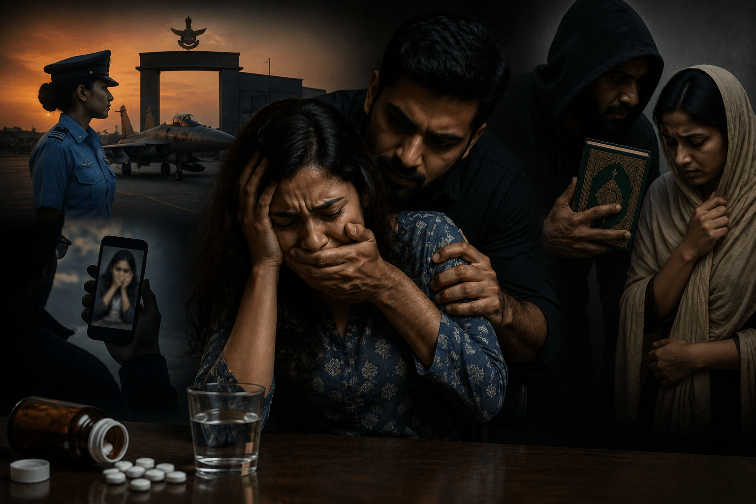 IAF Officer's Wife Drugged, Raped, and Blackmailed