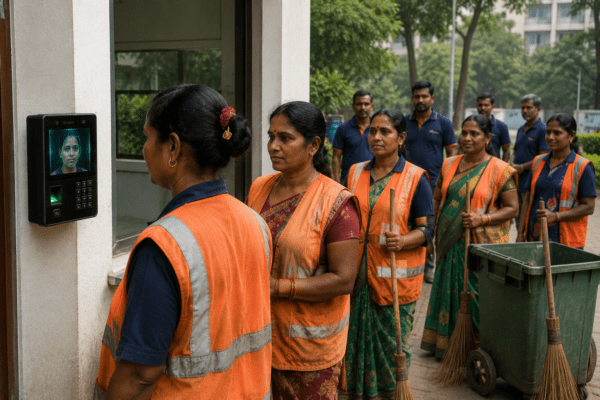 Facial Recognition and Geo-Fencing Systems Boost Sanitation Worker Accountability

