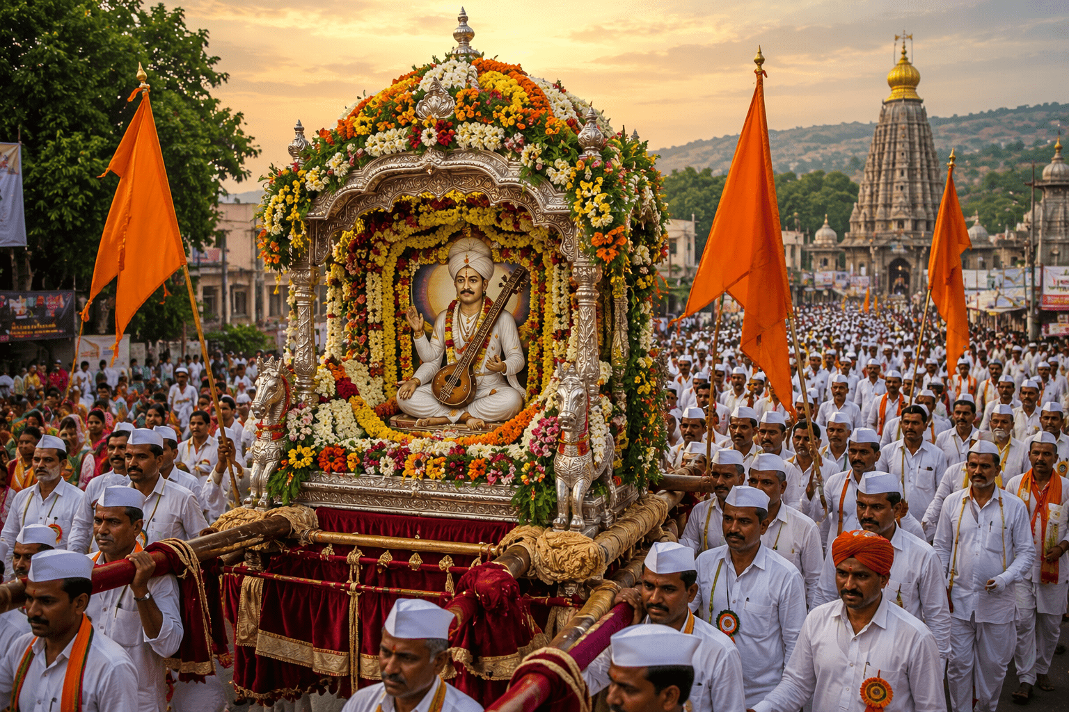 Sant Tukaram Maharaj Palkhi to Depart from Dehu on July 7th