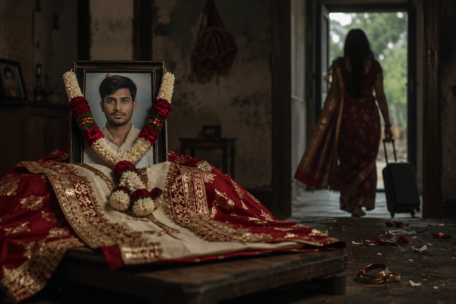 Aanchal, who married Saksham Tate's corpse, leaves his home; Tate family left devastated