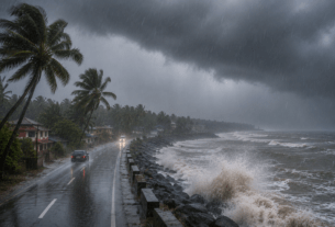 Heavy Rainfall Forecast for Coastal and Interior Districts