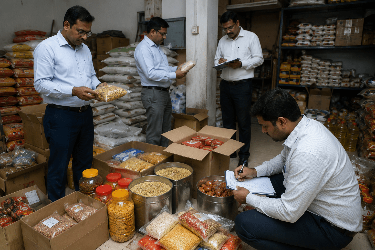 9 Establishments Raided, Adulterated Food Stocks Worth Rs 31 Lakh Seized