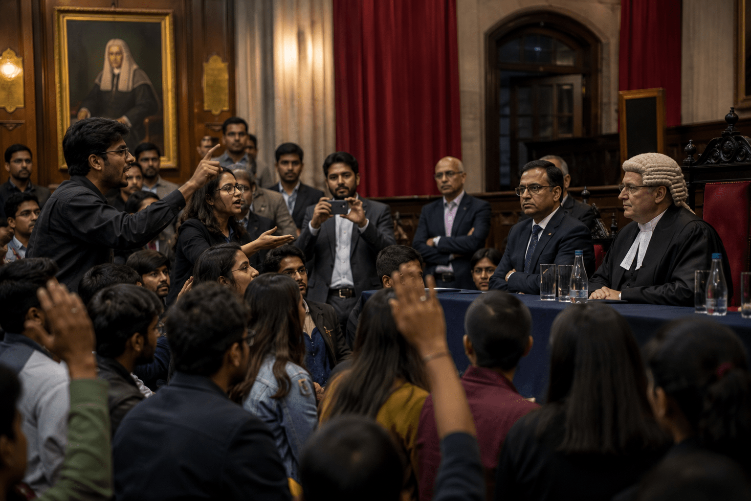 Student Disrupts Event Over 'Cockroach' Remarks!