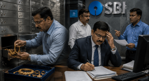 SBI Gold Loan Scam in Nanded: Officials Steal Pledged Gold Worth ₹85 Lakh;