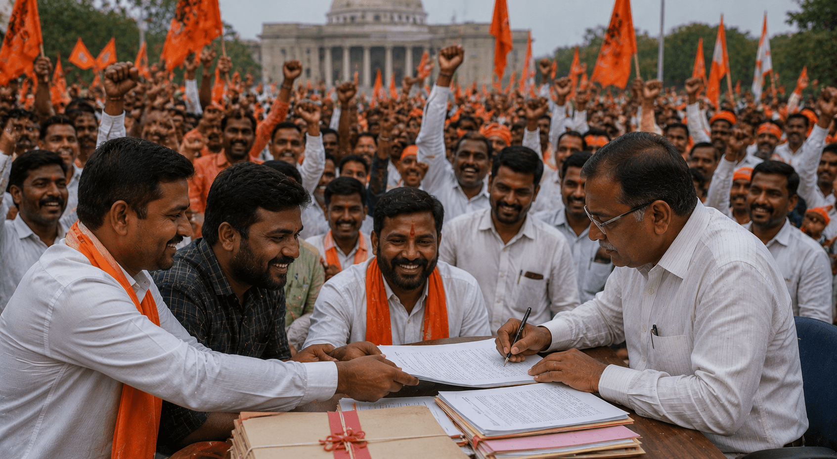 Relief for Maratha Protesters: Process Underway to Withdraw 733 Cases!