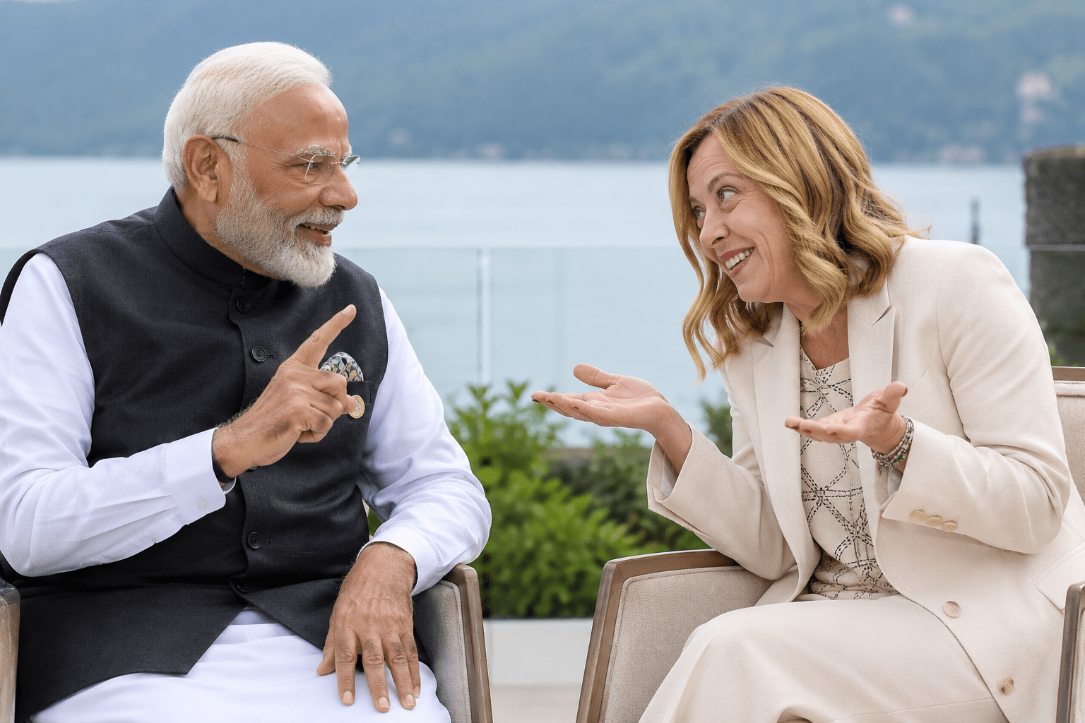 "We Are The Most Famous Couple On Instagram" Giorgia Meloni’s Viral Remark to PM Modi at G7 Summit!