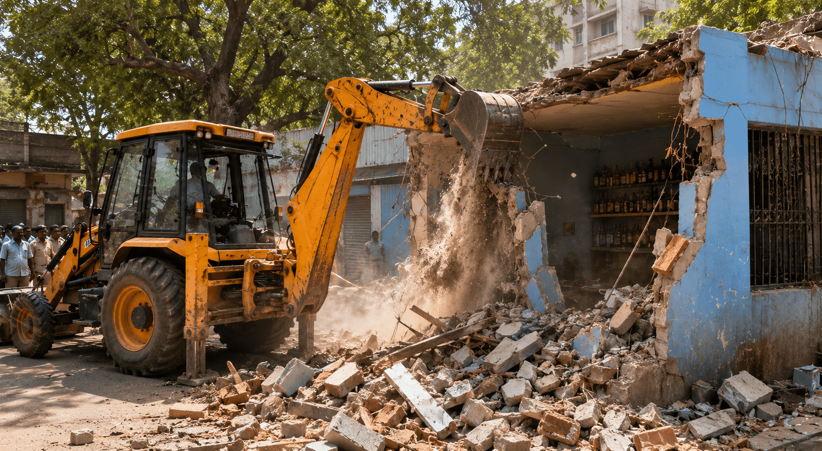 Illegal Liquor Store in Fugewadi to be Demolished Within 24 Hours!