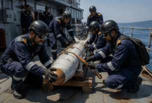 Unexploded Missile Safely Removed from Crude Oil Tanker off Oman Coast!
