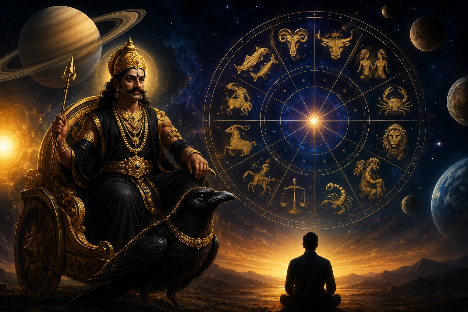 Will Saturn's influence impact your luck today?
