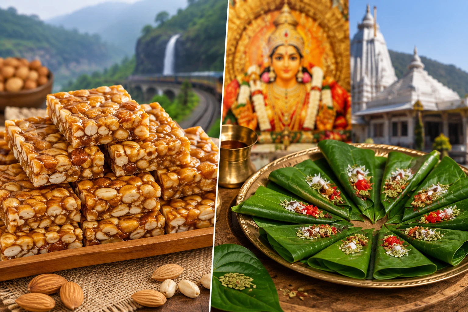 Famous Lonavala Chikki and Mahur Fort's Traditional
