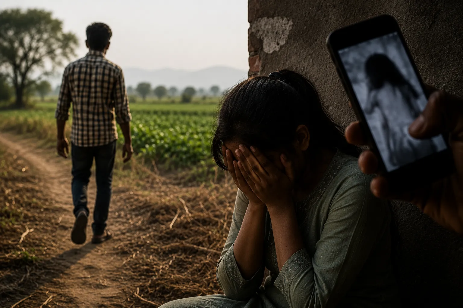 Cousin Repeatedly Assaults Minor Sister in Field