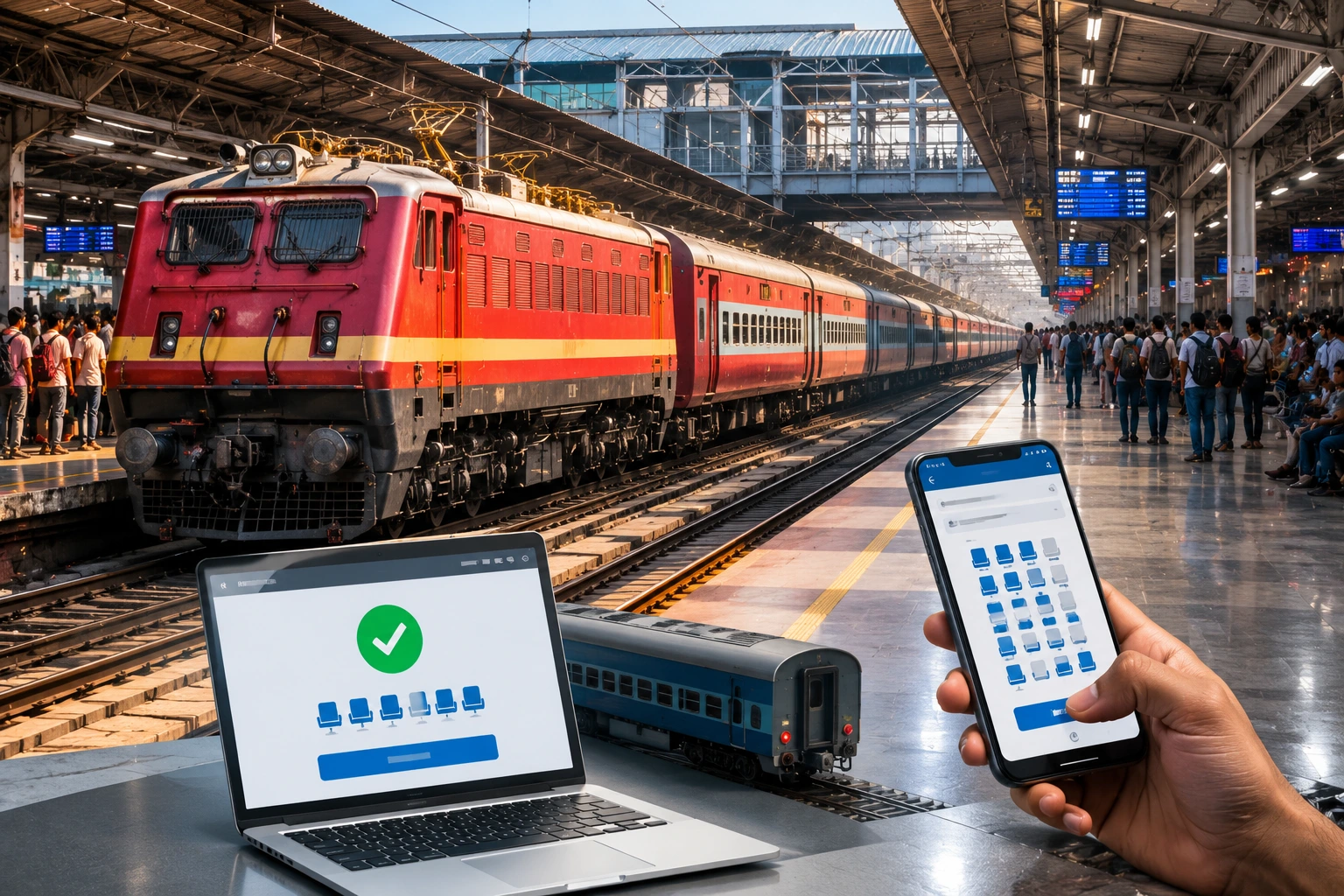 Indian Railways to Boost Booking Speed by 5 Times