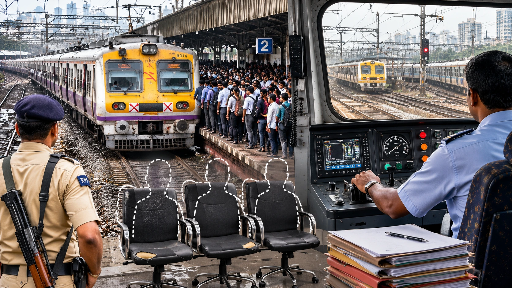 Central Railway Has Only 53% Loco Pilots