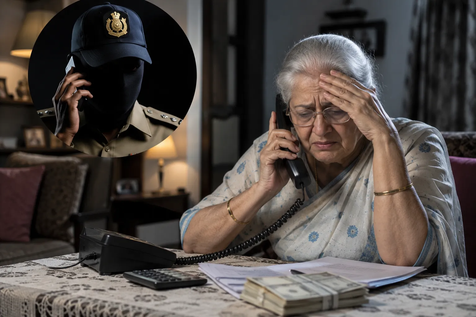 69-Year-Old Woman Duped of RS.12 Lakh by Cyber Fraudsters