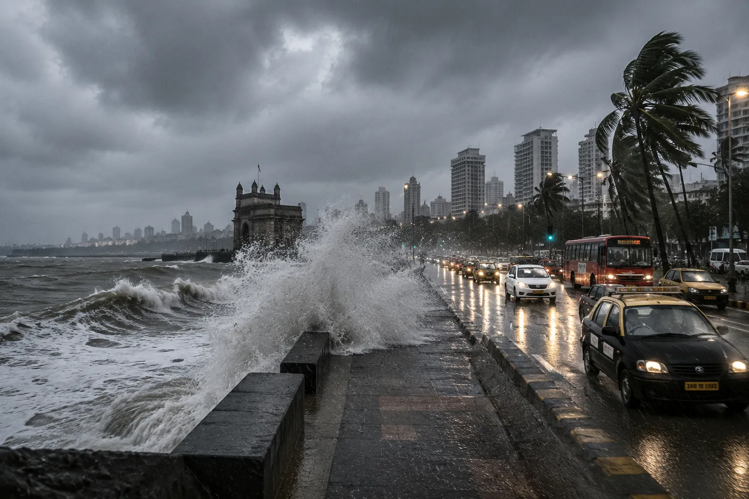 Heavy downpour lashes Mumbai in just six days