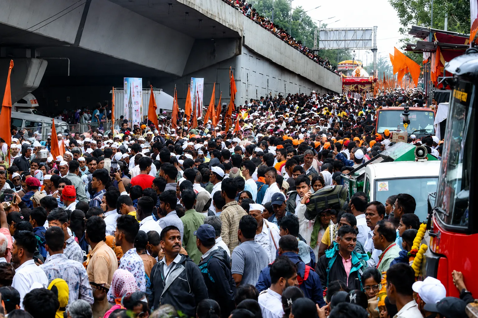 Pune Welcomes Palakhis: Rain God Likely to Perform 'Abhishek' as Showers Expected During Procession