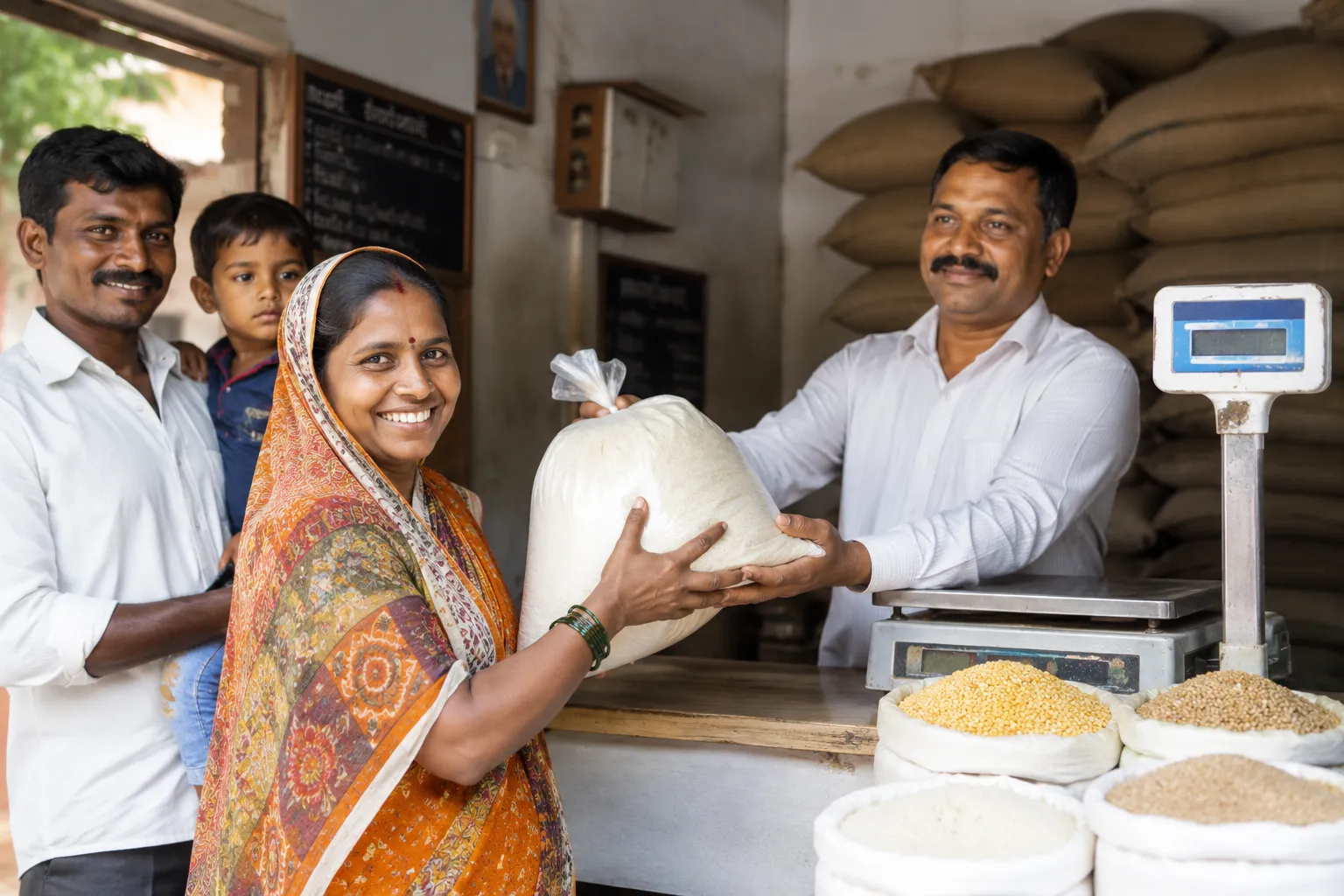 Big Relief for Ration Card Holders! Three Months' Food Grains to Be Distributed at Once