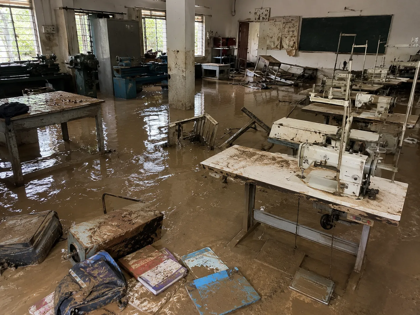 Pune: Pimpri-Chinchwad Floods Leave Women's ITI with Massive Losses