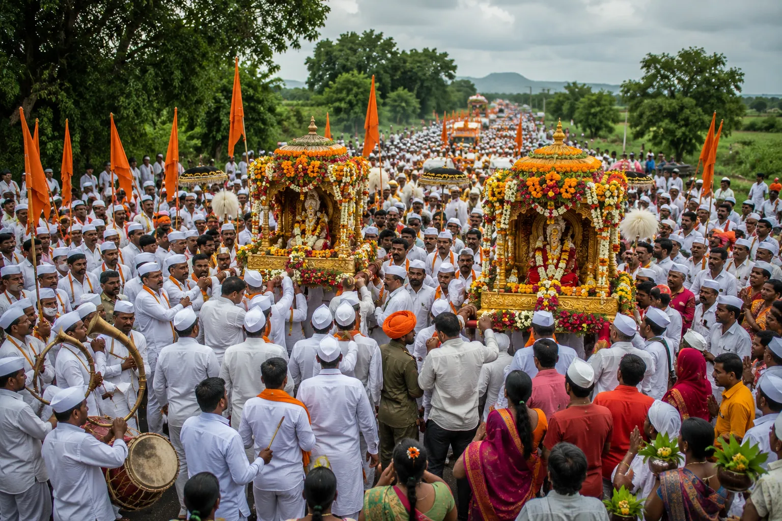 Ashadhi Wari 2026: Madha Gears Up for Grand Welcome of Sant Dnyaneshwar Maharaj and Sant Tukaram Maharaj Palkhi Sohalas"