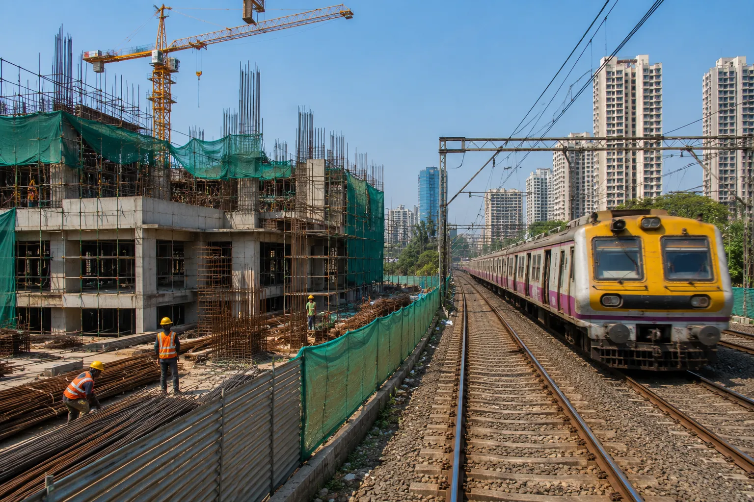 Strict Warning for Mumbai Residents: Railway NOC Now Mandatory for Any Construction Within 30 Metres of Tracks