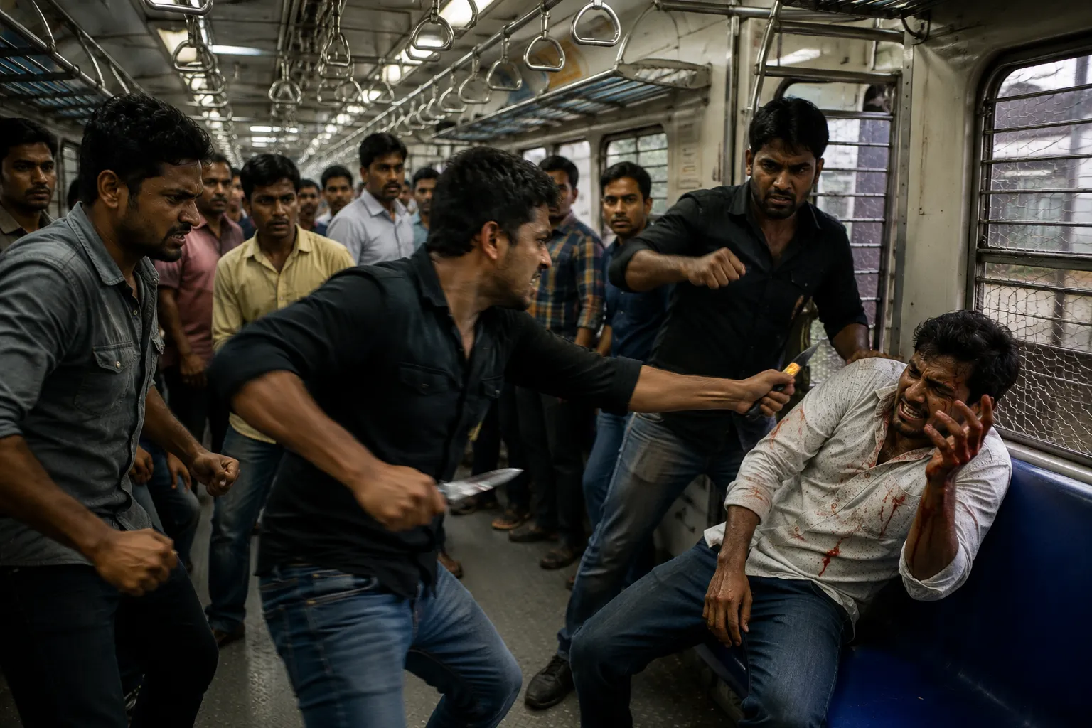 Bloodshed in Mumbai Local Again: Passenger Stabbed Repeatedly