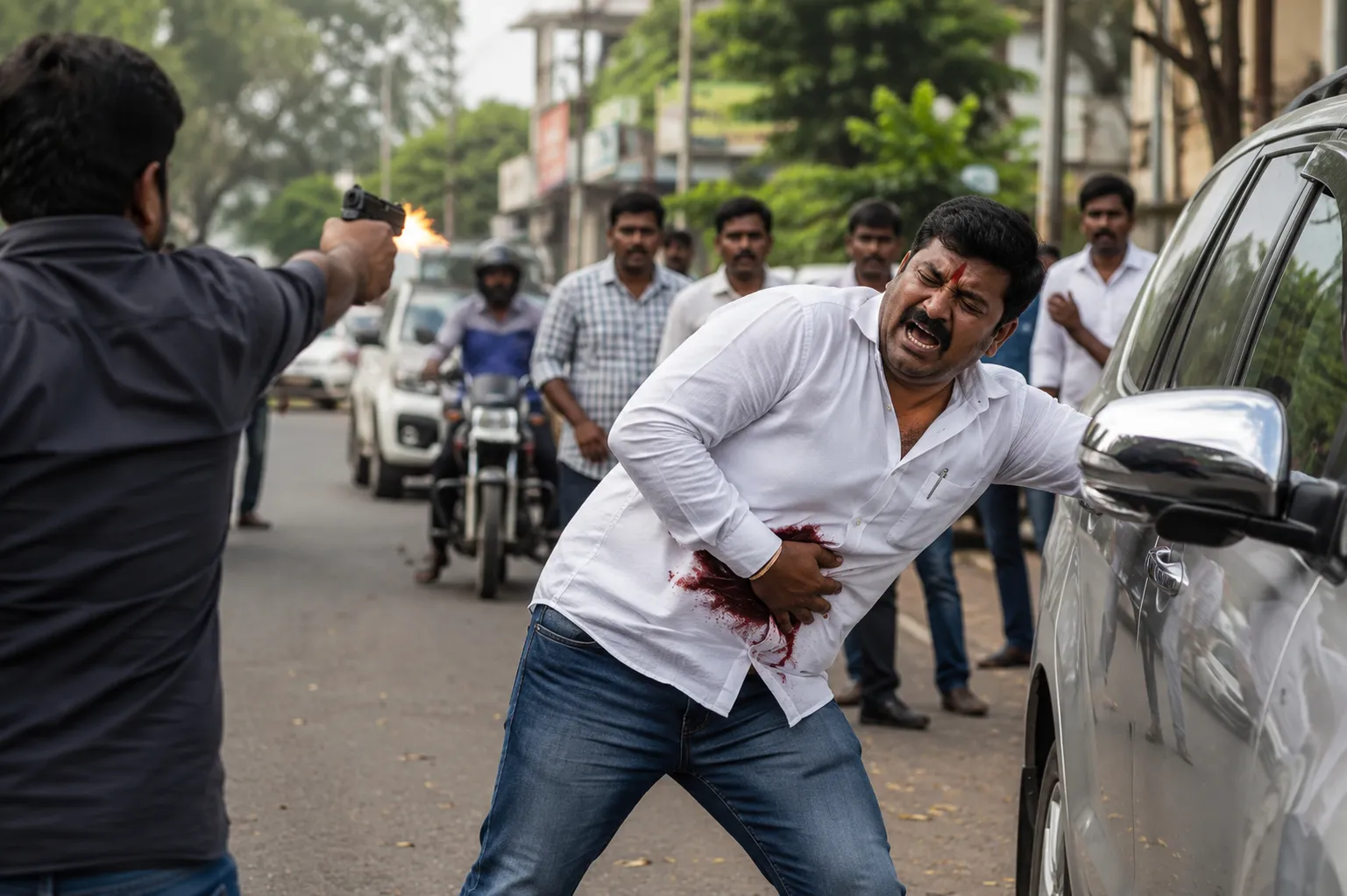 Daylight Horror in Kolhapur: BJP Worker Shot, Money-Lending Dispute Suspected