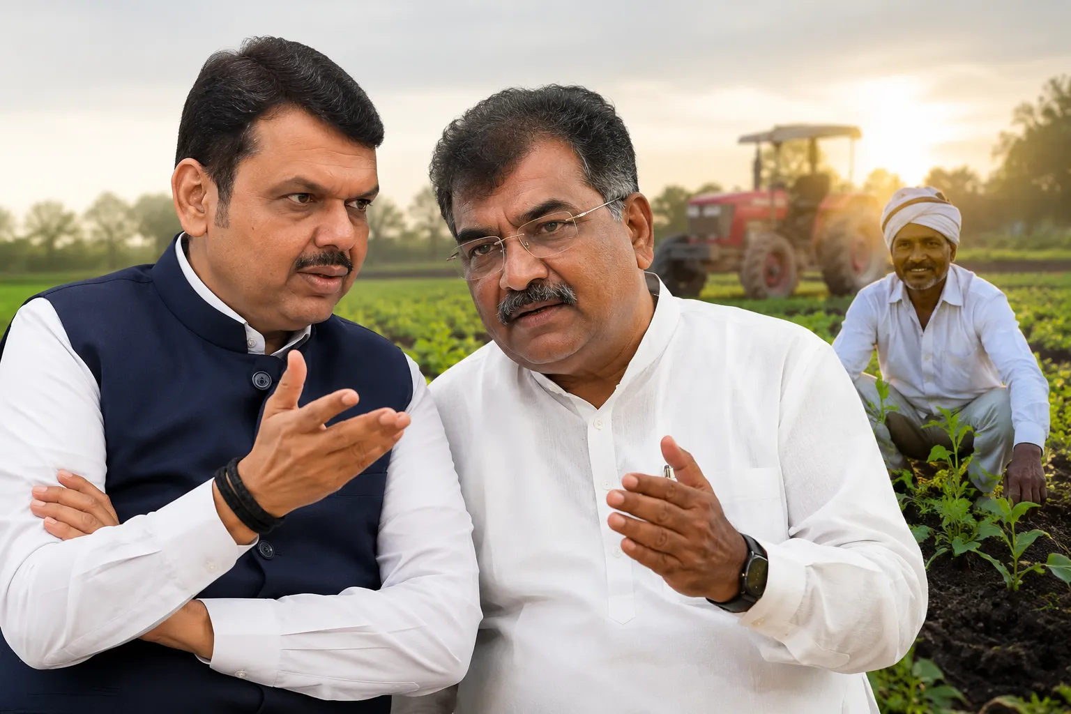 "Farmer Empowerment at the Forefront: BJP State President Ravindra Chavan Lauds CM Devendra Fadnavis for Major Loan Waiver and Agri-Reform Initiatives"
