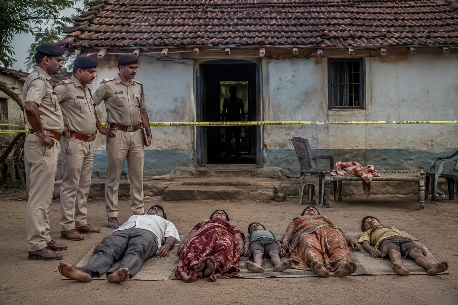 Family of Five Found Dead in Raipur Home