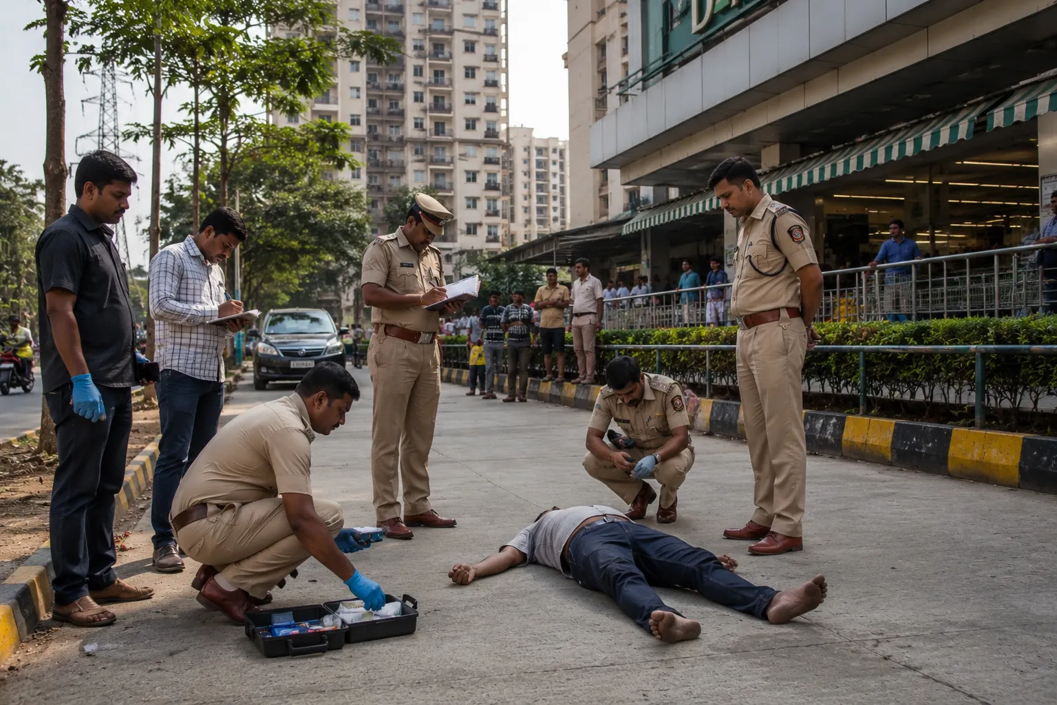 Mystery Deepens: Young Man Found Dead Near Seawoods D-Mart in Navi Mumbai