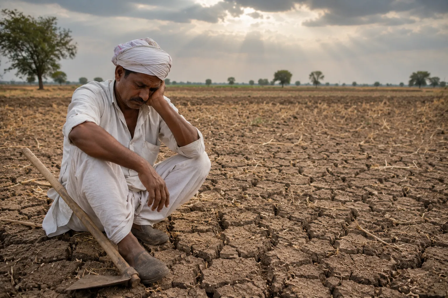 Pushya Nakshatra Begins: Solapur Struggles with Severe Rainfall Deficit as Farmers Face Continued Drought Anxiety