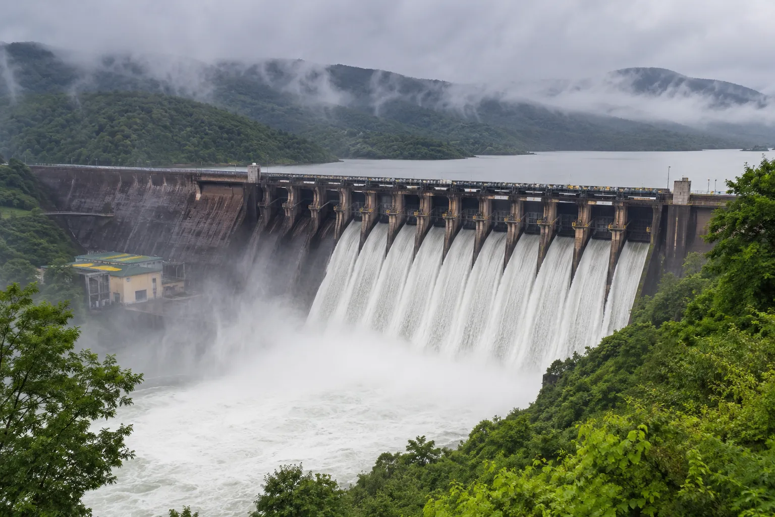 Koyna Dam Water Level Surges: Heavy Rains Bring Massive Inflow, Storage Crosses 58 TMC Giving Major Relief to Krishna Basin"