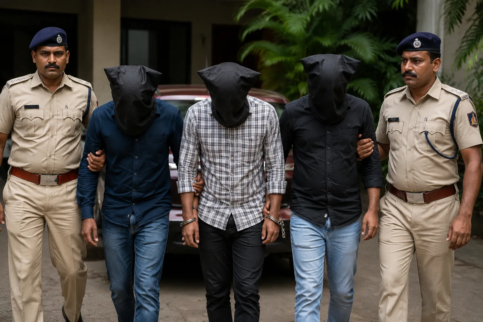 Pune: Hired Car Driver and Friends Try to Loot 1 Crore Rupees in Pune; 3 Arrested
