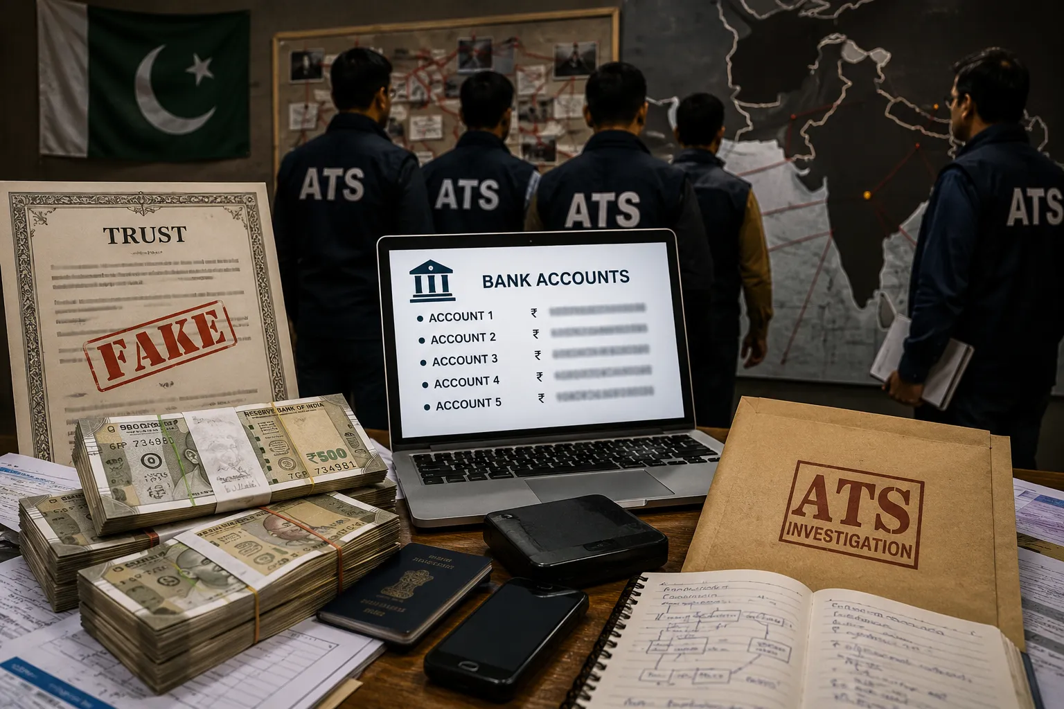 Fake Trust Scam in Beed: Maharashtra ATS Unearths Multi-Crore Fraud