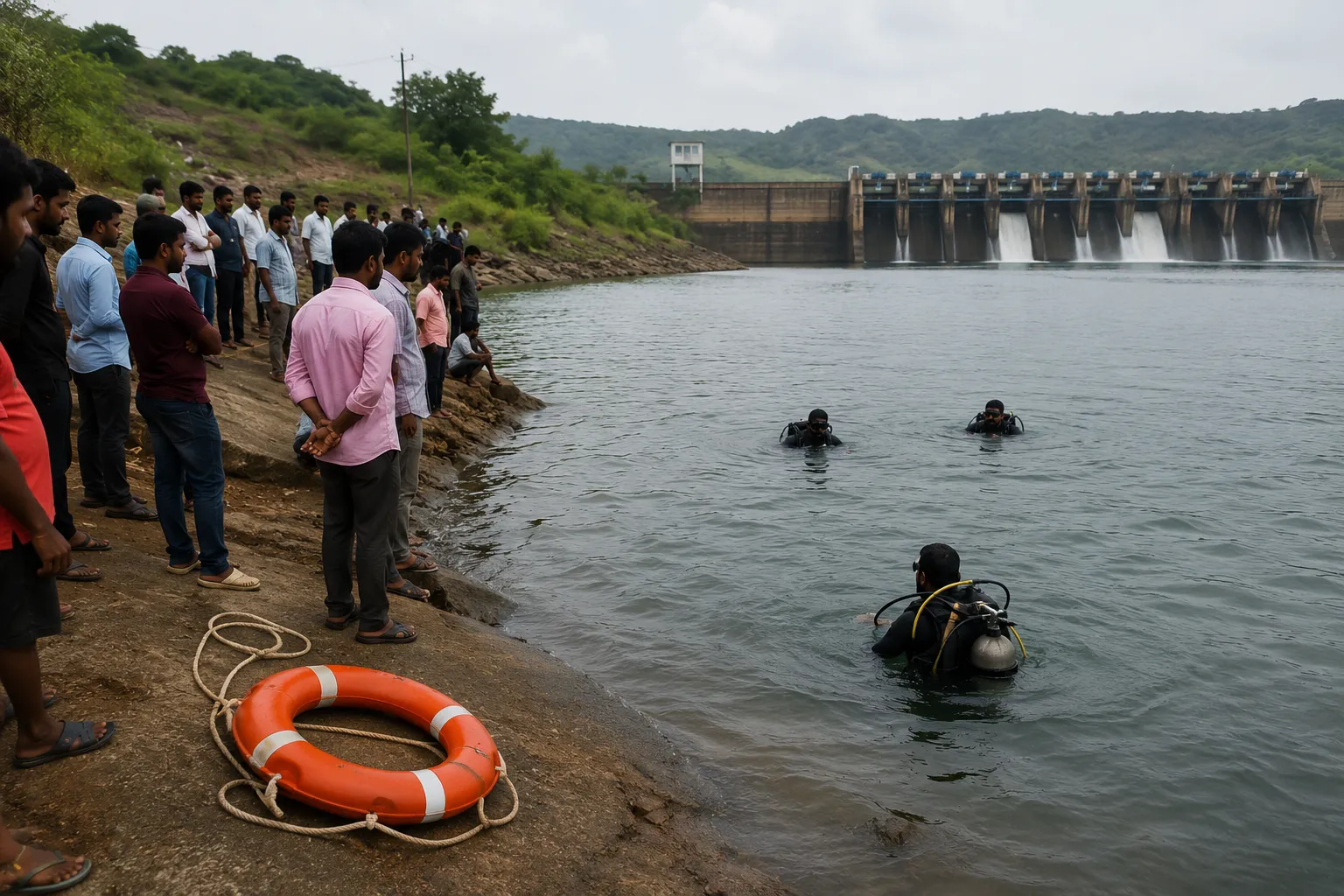 17-Year-Old Boy Drowns in Haripura Dam During Family Trip in Yawal, Jalgaon!